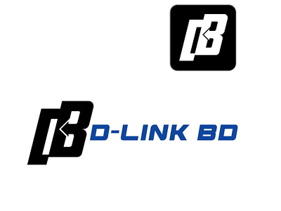 DB Modern logo design