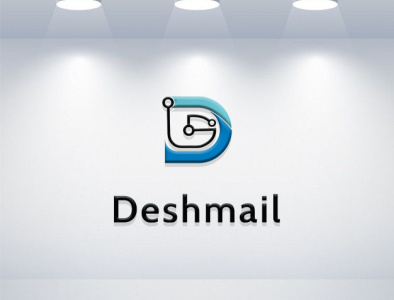 deshmail logo design 3d branding business design graphic design illustration logo ui ux vector