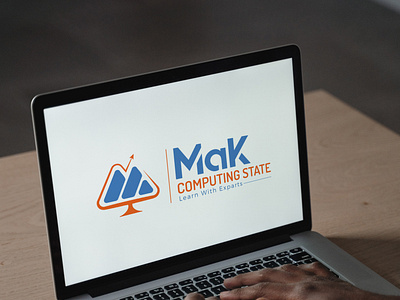 MaK computing state logo design 3d branding business design graphic design illustration logo ui ux vector