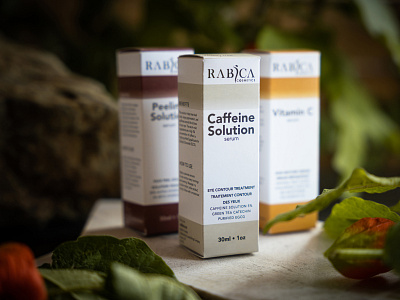 Rabica Cosmetics Packaging Boxes beauty caffeine serum skincare beauty cosmetics newprint packaging serum skincare beauty skincare beauty