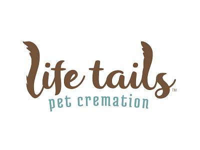 Life Tails animal dog logo tale