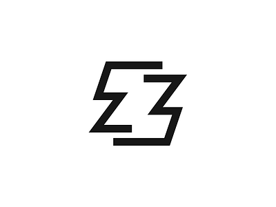 Z exploration icon illustration letter lines logo mark symbol vector z