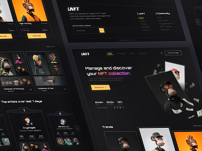 NFT website design ✨