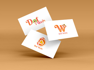 DOT WEDS EVENT COMPANY LOGOS logo