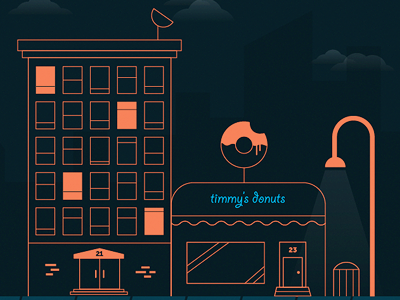 to my hood by Ed Moss on Dribbble