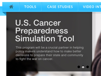Navigation and Slider cancer navigation nivo slider tool