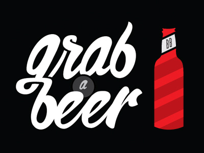 Grab A Beer barrels beer brew brewery bronx logo