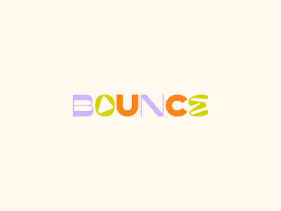Bounce Logo Design branding branding design design graphic design graphics logo logo design