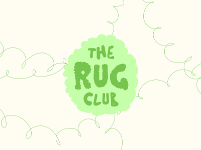 The Rug Club Logo Design branding branding design design graphic design graphics illustration logo logo design