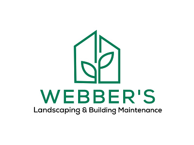 Logo Design: Webber's Landscaping