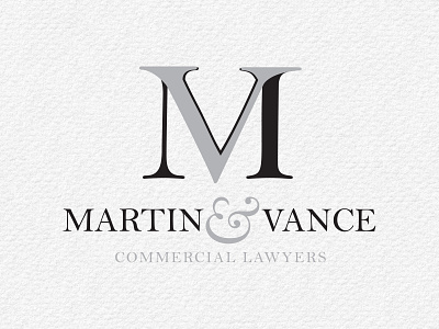 Logo & Business Card Design: Martin & Vance
