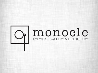 Logo Design & Store Decor:  Monocle Eyewear