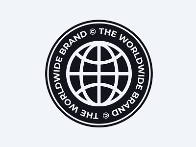 The Worldwide Brand Logo Concept