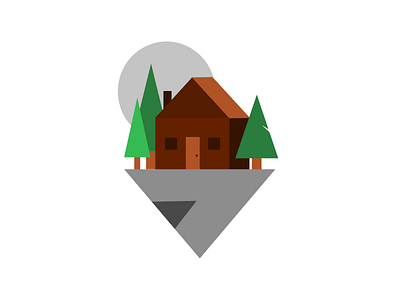 Cabin design figma illustration