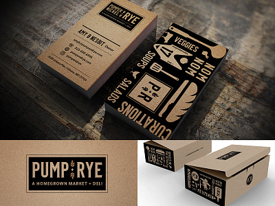 Pumpernickel + Rye Branding