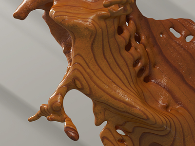 3d Wood Sculpt 3d art design digitalart graphicdesign piacentino render sculpt wood
