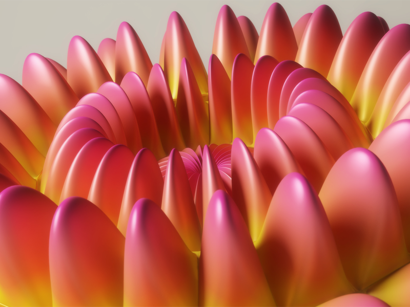 Flower piacentino wallpapers abstract color shape illustration geometry render art digitalart design graphicdesign 3d