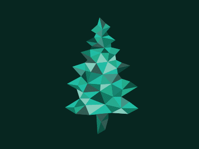 Look at deez Christmas Treez christmas green low poly string art tree treez