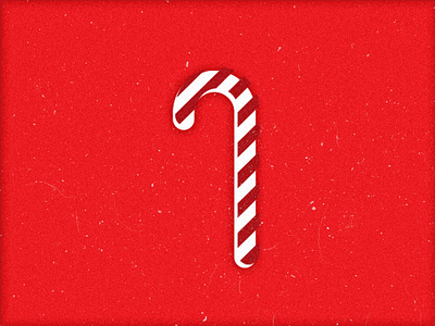 Christmas & Candy candy candy cane christmas illustration minty simple texture yum