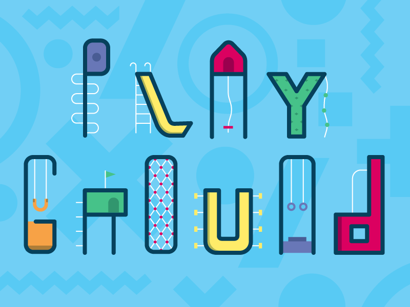 Playing At The Playground By Jeremy Sanford On Dribbble