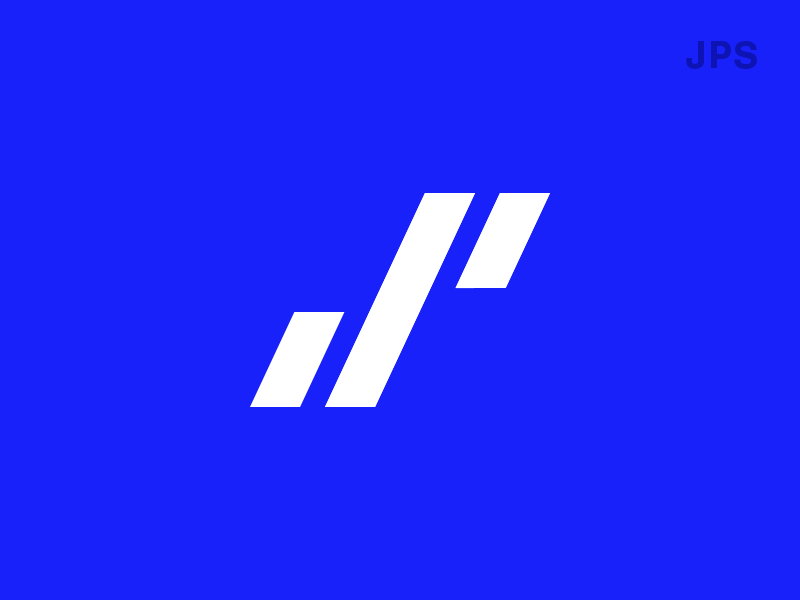 JPS monogram brand identity branding logo monogram simple vector