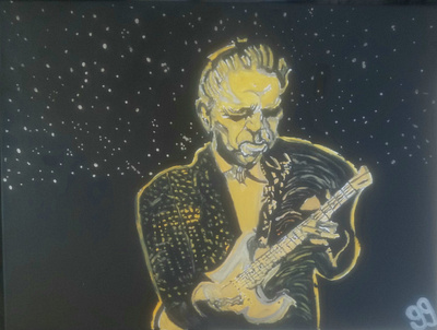 Jimmie Vaughan – 18″ x 24″ Canvas