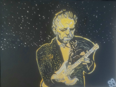 Jimmie Vaughan – 18″ x 24″ Canvas