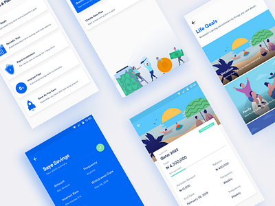 Cowrywise App Screens