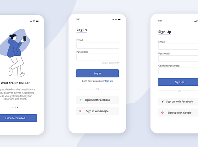 Daily UI #1 - Sign Up app dailyui design illustration ui ux