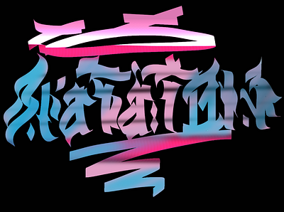Lettering calligraffiti calligraphy design illustration lettering logo tattoo