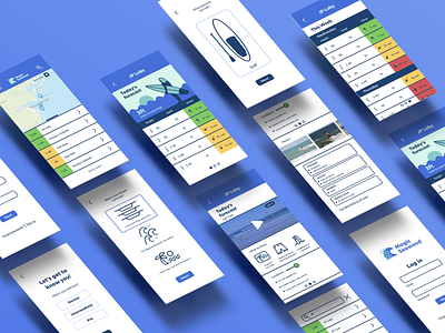 UI/UX: Magic Seaweed App Redesign app design app redesign branding graphic design logo mobile app ocean surf app surf forecast surfing ui ui kit uiux ux