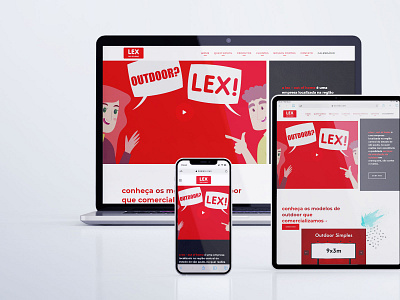 Lex Midia Responsive Website design ui ux