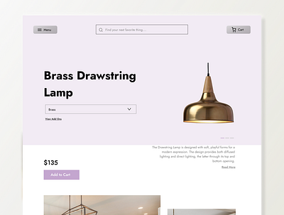 Retail ECommerce Web App Concept branding design ecommerce figma logo retail ux web design