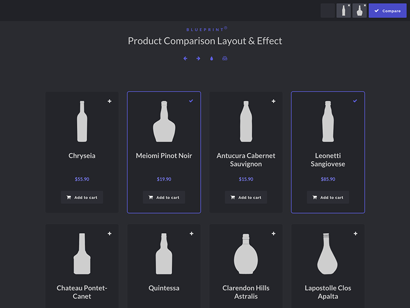 Product Comparison Layout & Effect by Manoela Ilic on Dribbble