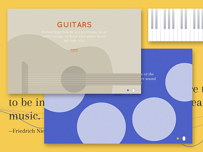 Interactive Musical Instruments css html instrument interaction javascript music template web audio