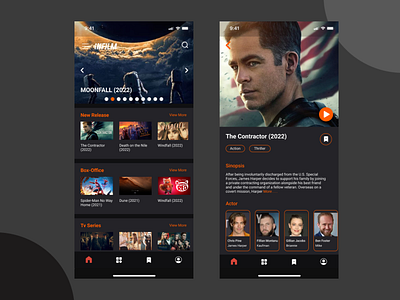 Movie Apps | Ui Mobile Apps