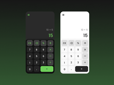 Calculator Mobile | Ui Mobile Apps