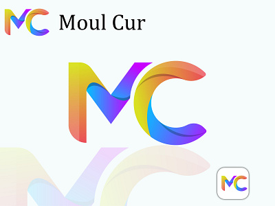 MC abstract letter logo