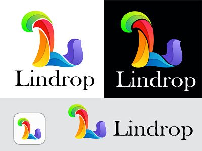 L 3d abstract letter logo 3d app design golden ratio illustration l abstract letter logo l letter logo letter logo logo typography vector