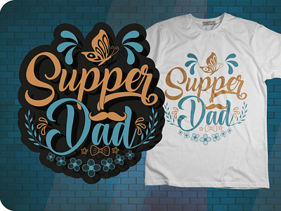 Fathers day custom t shirt design