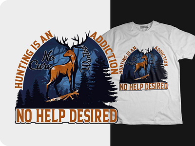 Hunting tshirt design