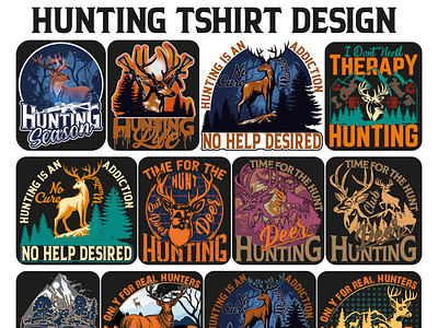 Hunting tshirt design.
