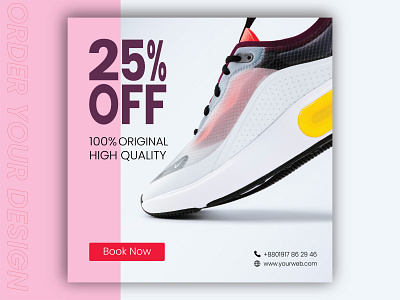 Social Media Post Design | Shoe for Sale ads design design post design shoe for sale social media design social media post design