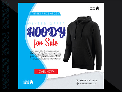 Social Media Post Design | Hoody for Sale ads design graphic design hoody for sale post design social media design social media post design