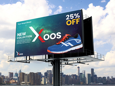 xoos shoes, 25% OFF, Graphic Design ads design branding design graphic design illustration logo