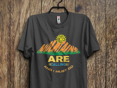 Mountain T-shirt design