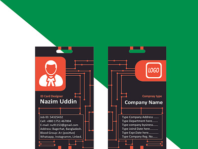 Creative id card design_ company id card company id card design corporate card design creative id card design id car id card design pass card design staff id card design