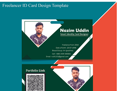 My identity card design template-id card design creative id card creative id card design id card design identity card modern id card my id card personal id card smart id card