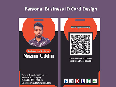 Personal Business id card design business card company id card design corporate card design design id card design