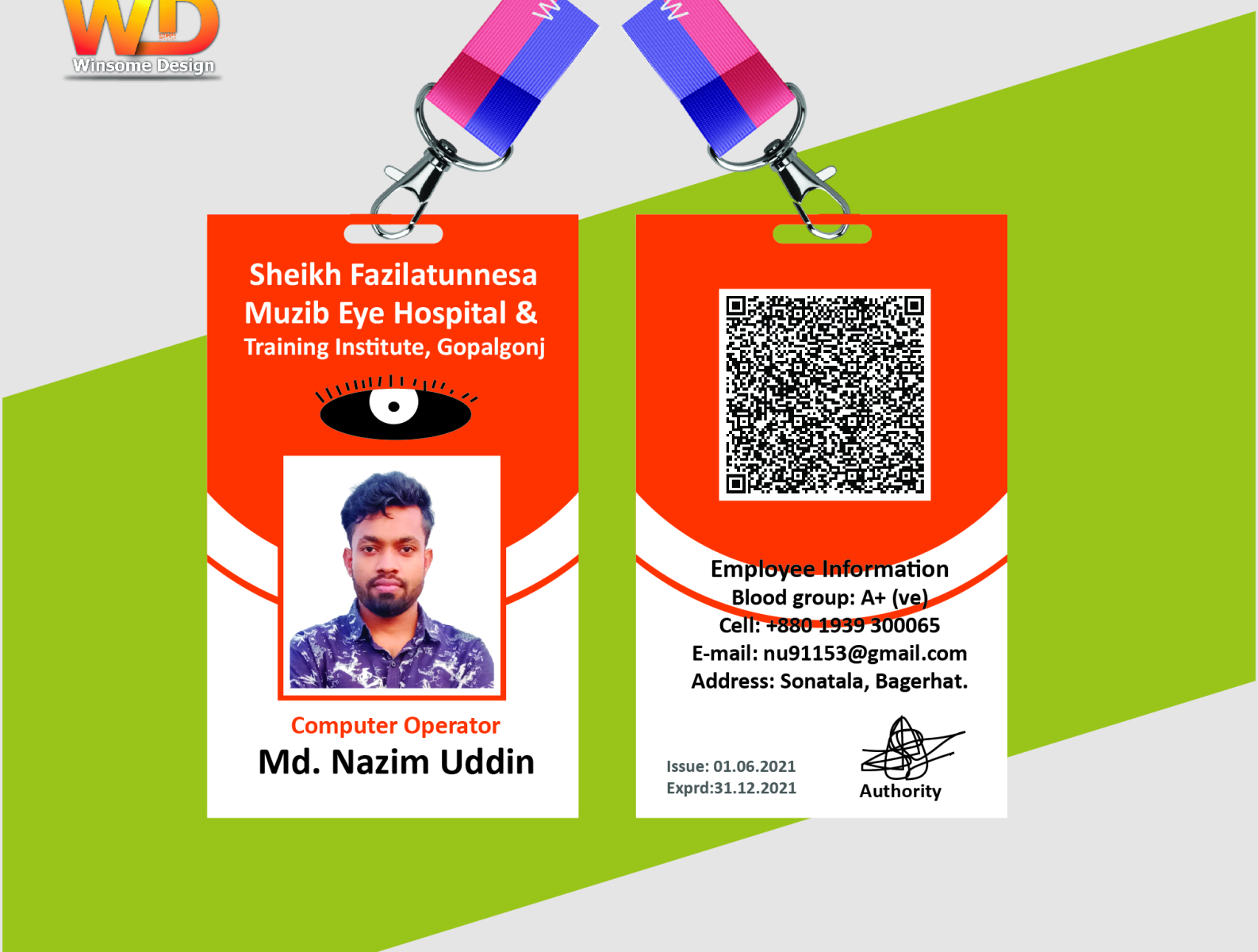 Employee Id Card Design In Microsoft Word Id Card Design In 51 Off 3712